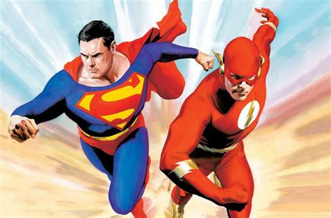 superman vs flash.